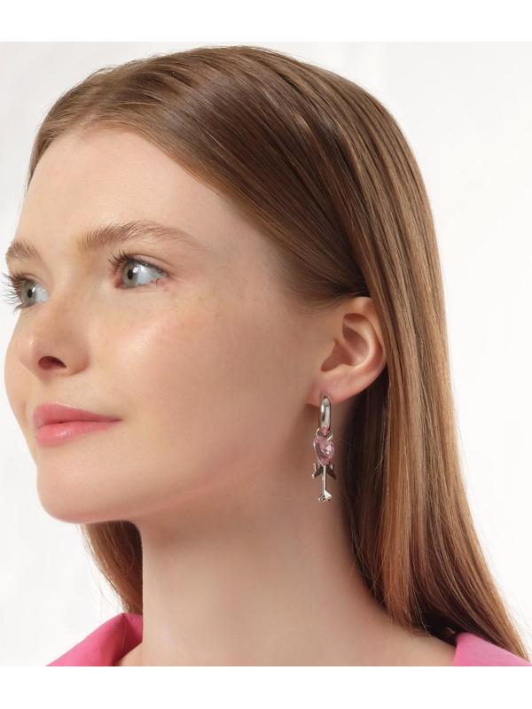 Серьги со съёмным элементом 