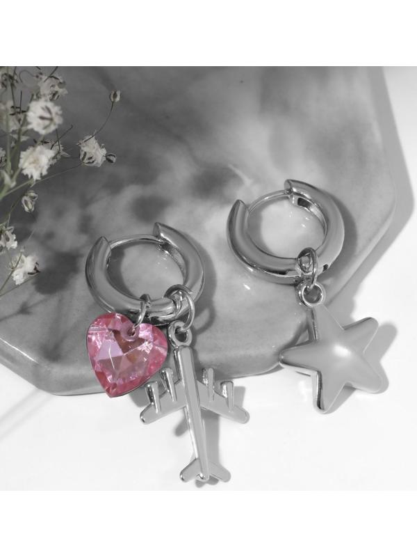 Серьги со съёмным элементом 