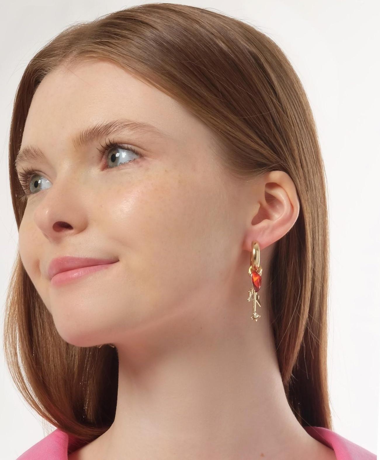 Серьги со съёмным элементом 