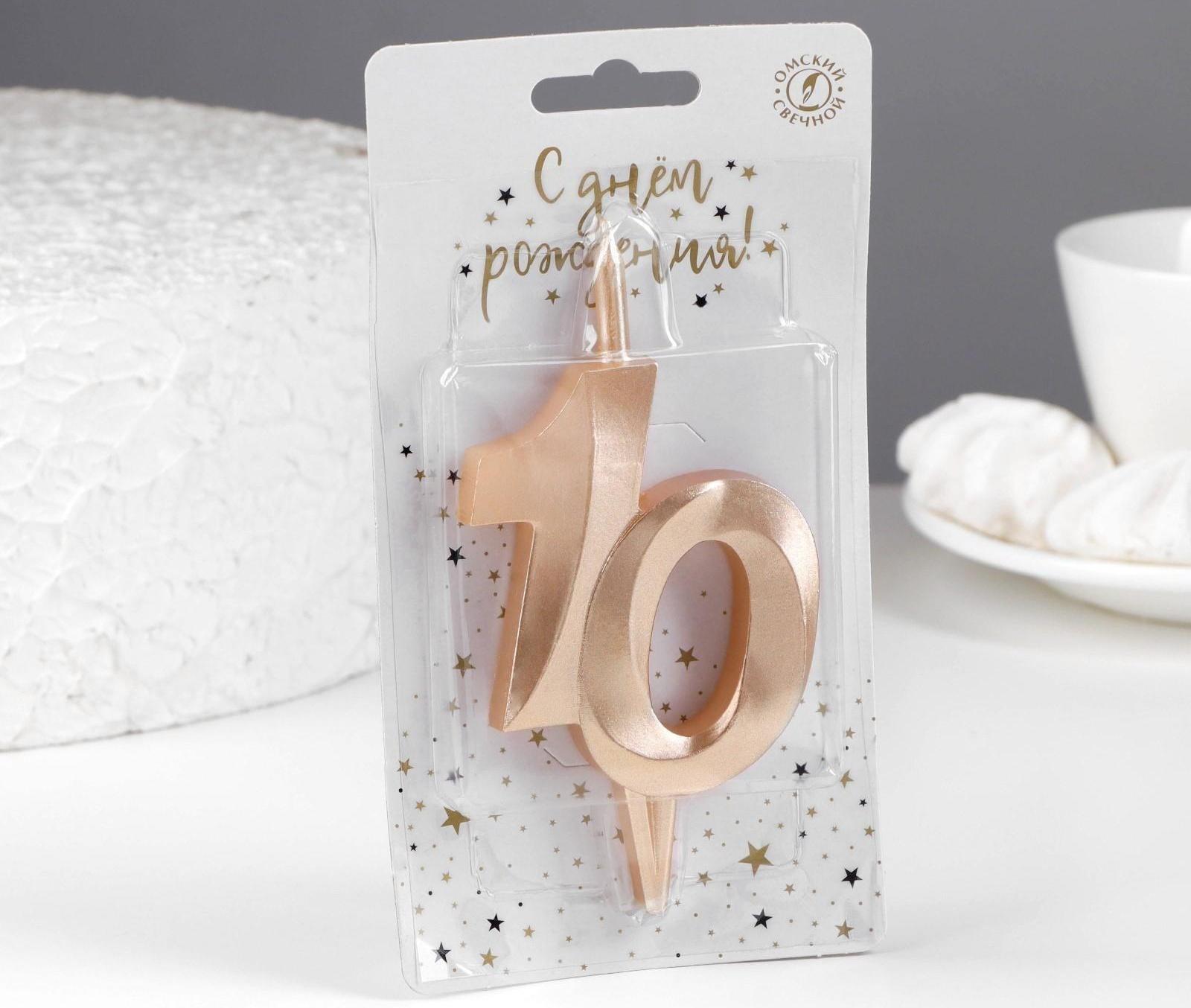 Свеча в торт 