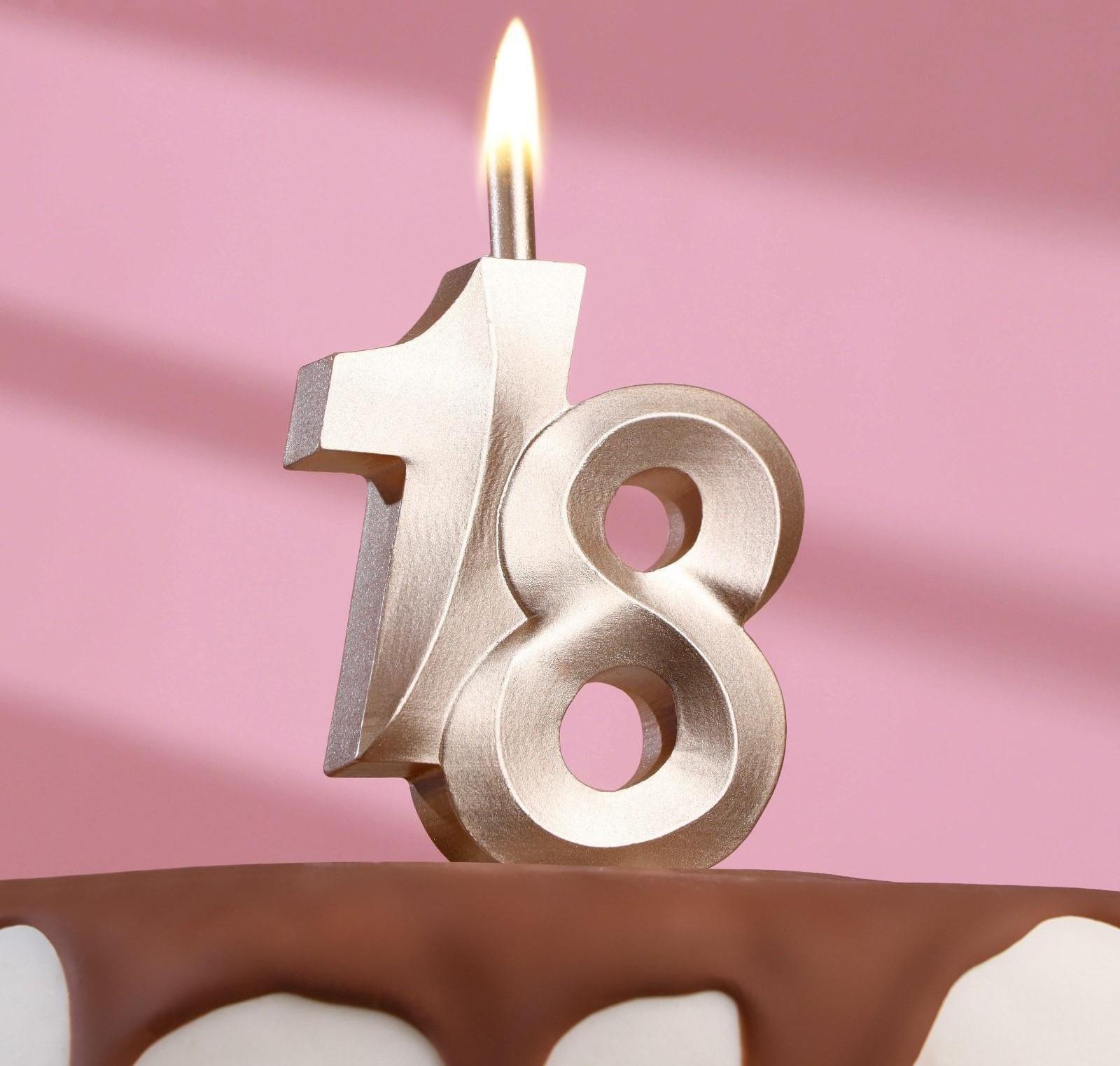 Свеча в торт 