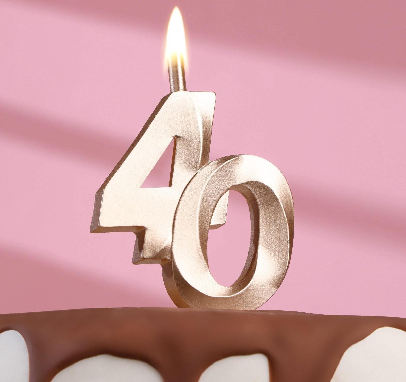 Свеча в торт 