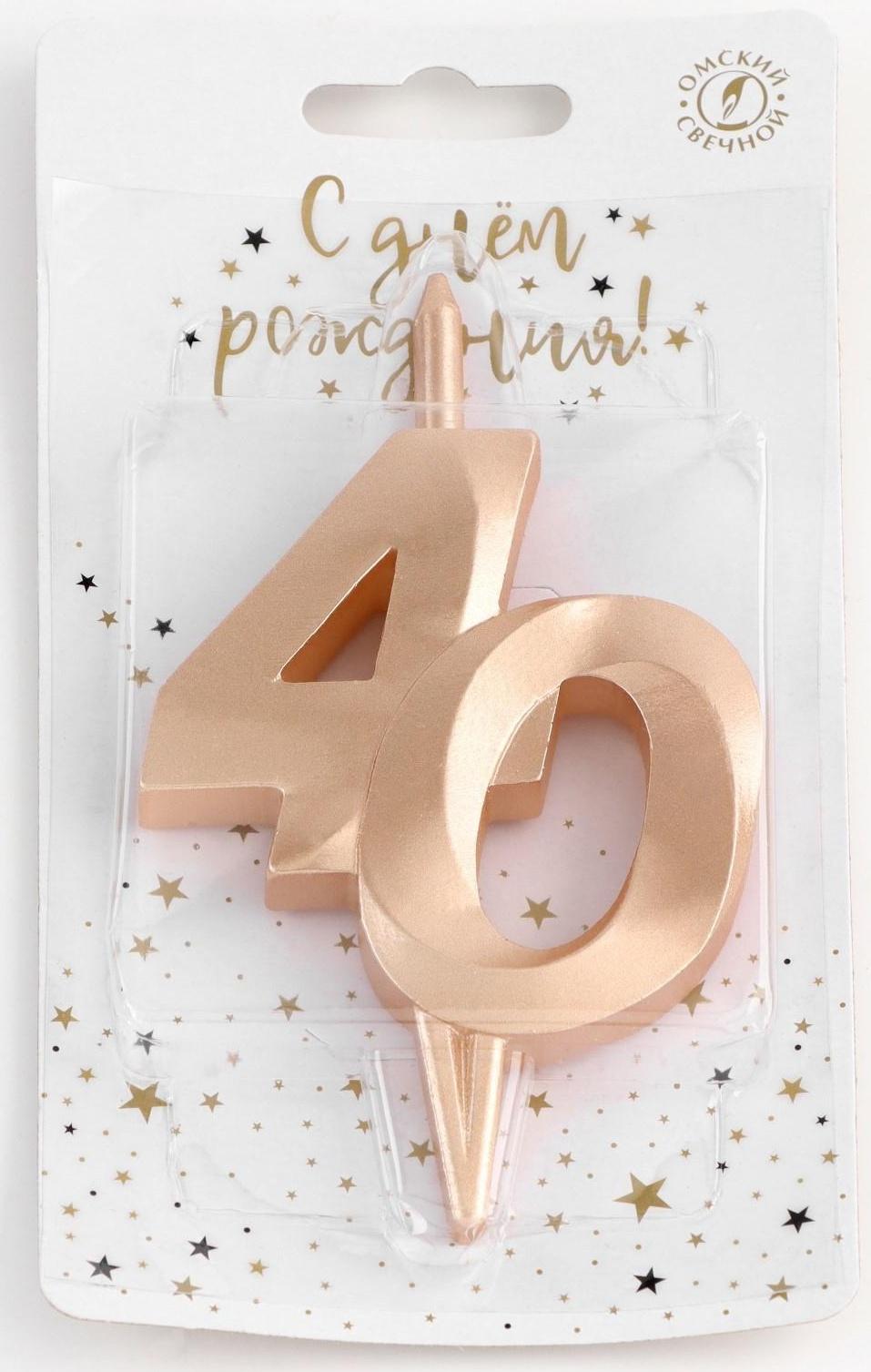 Свеча в торт 