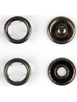 Кнопка рубашечная, d = 9,5 мм, цвет чёрный