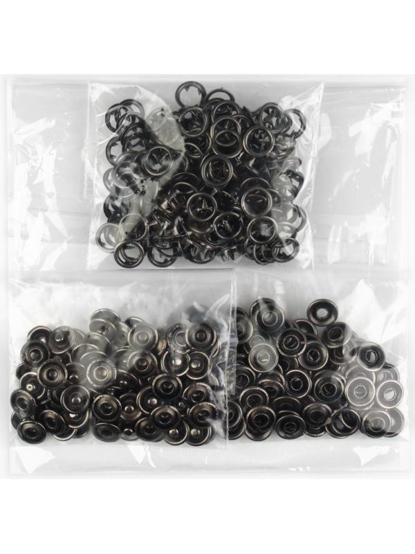 Кнопка рубашечная, d = 9,5 мм, цвет чёрный