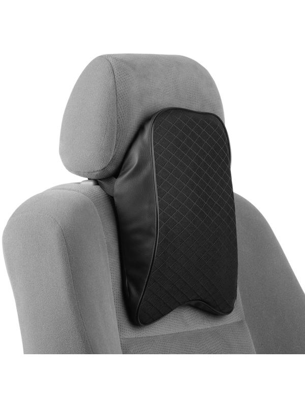 Подушка автомобильная для шеи с эффектом памяти, черный