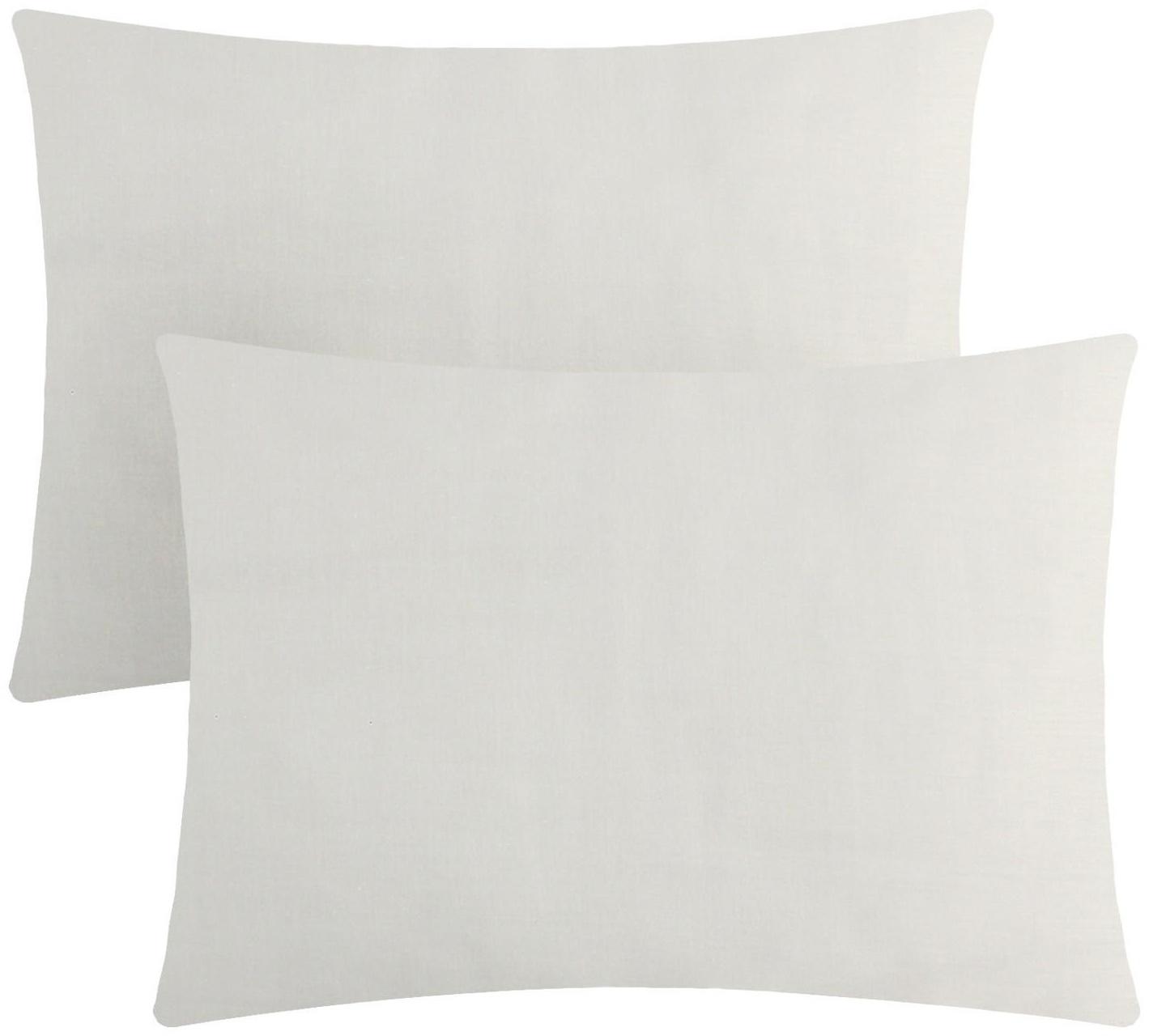 Комплект наволочек Этель цвет белый, 50х70-2 шт,100% хлопок, мако-сатин 114г/м2