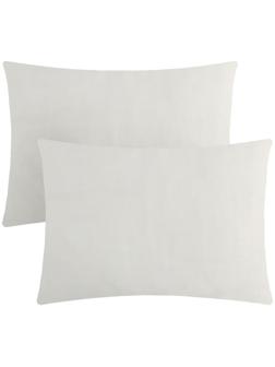 Комплект наволочек Этель цвет белый, 50х70-2 шт,100% хлопок, мако-сатин 114г/м2
