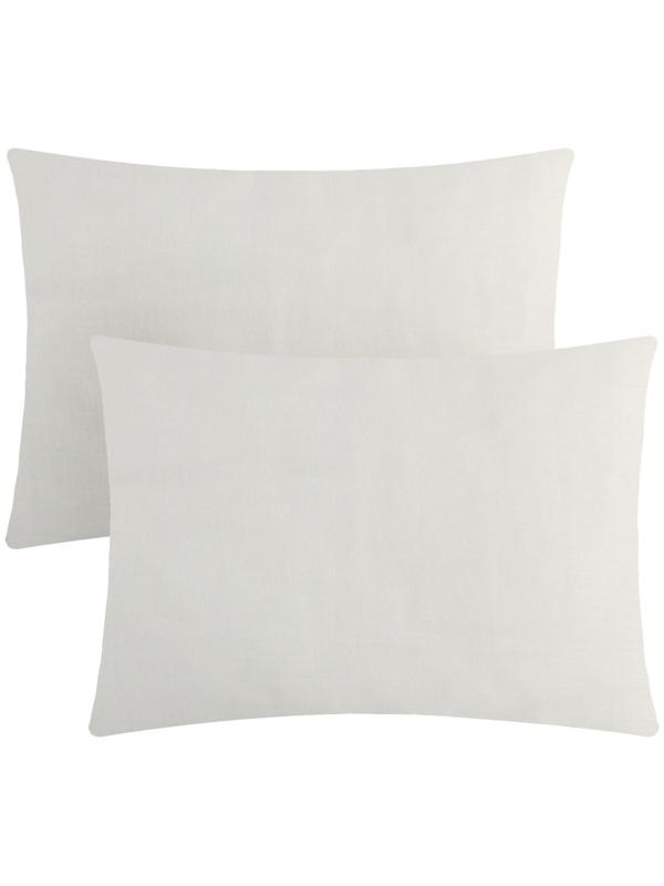 Комплект наволочек Этель цвет белый, 50х70-2 шт,100% хлопок, мако-сатин 114г/м2