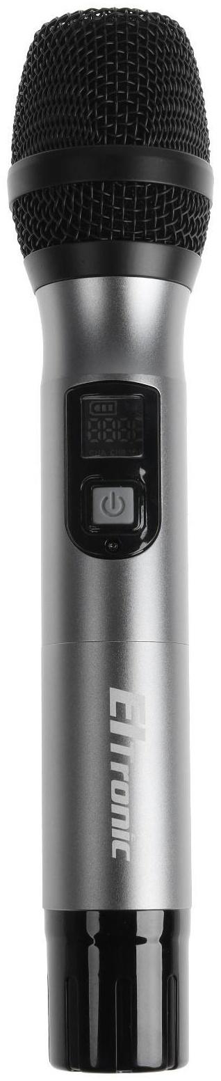 Микрофон для караоке ELTRONIC 10-06, беспроводной, приемник, черный