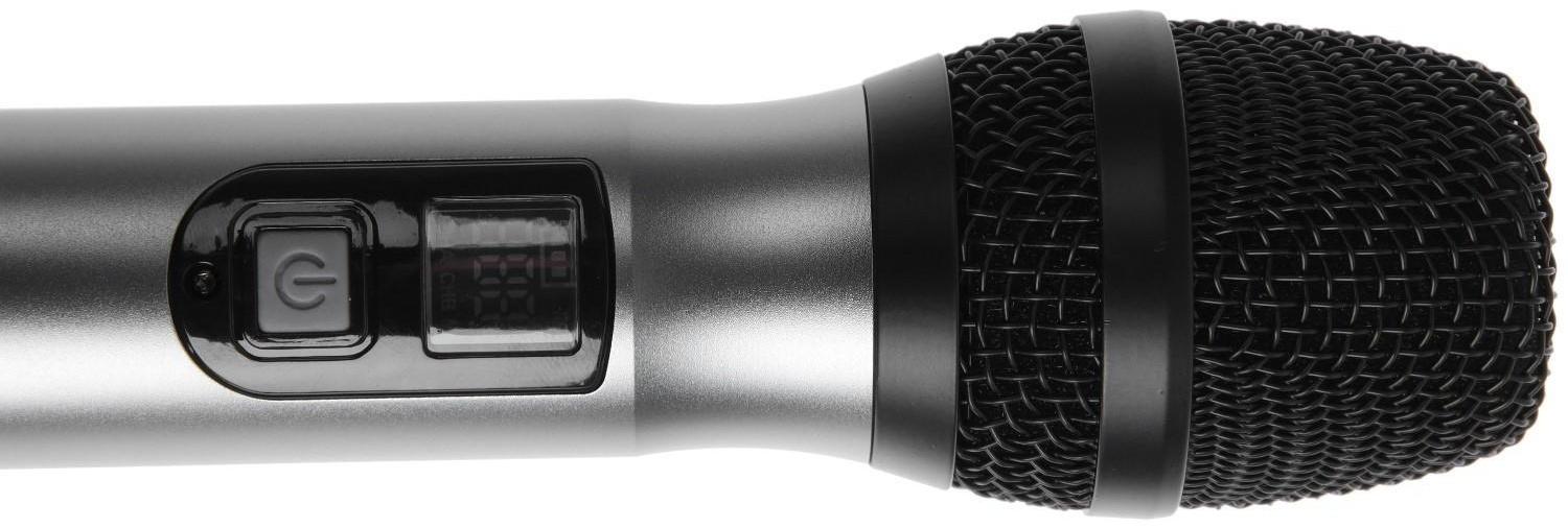 Микрофон для караоке ELTRONIC 10-06, беспроводной, приемник, черный