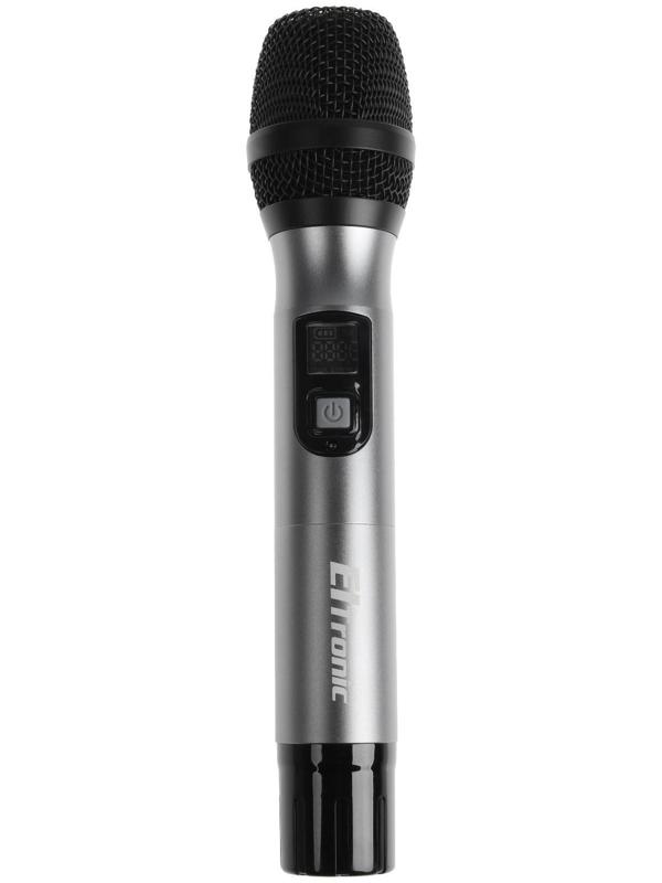 Микрофон для караоке ELTRONIC 10-06, беспроводной, приемник, черный