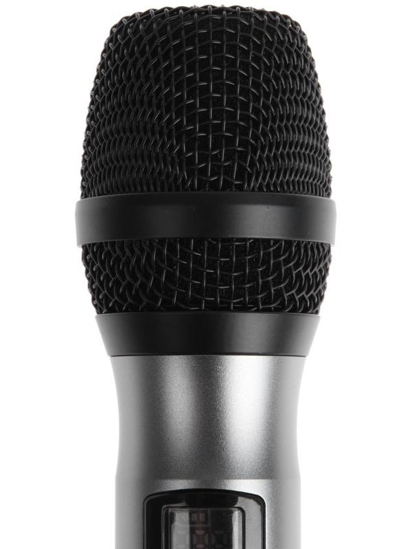 Микрофон для караоке ELTRONIC 10-06, беспроводной, приемник, черный