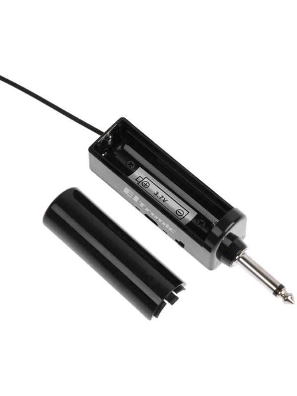 Микрофон для караоке ELTRONIC 10-06, беспроводной, приемник, черный