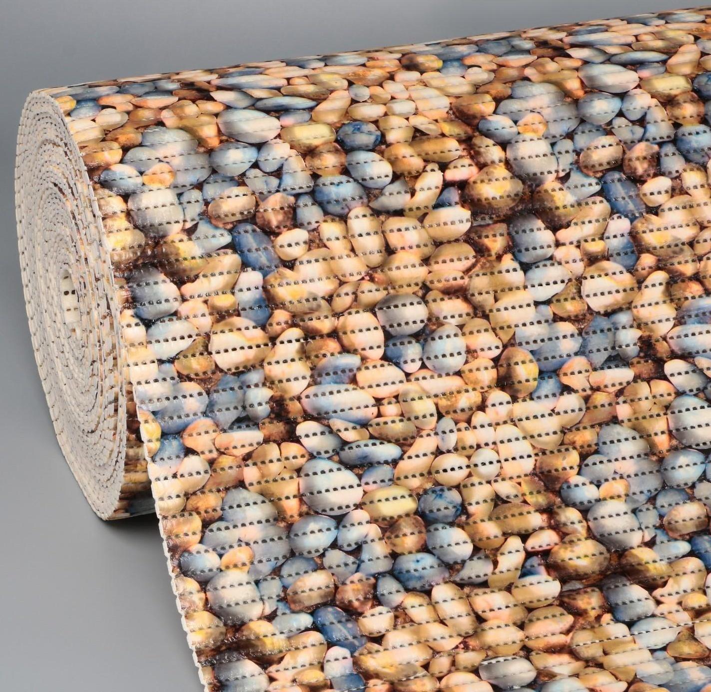 Коврик для ванной комнаты «Морское побережье», 0,65×15 м