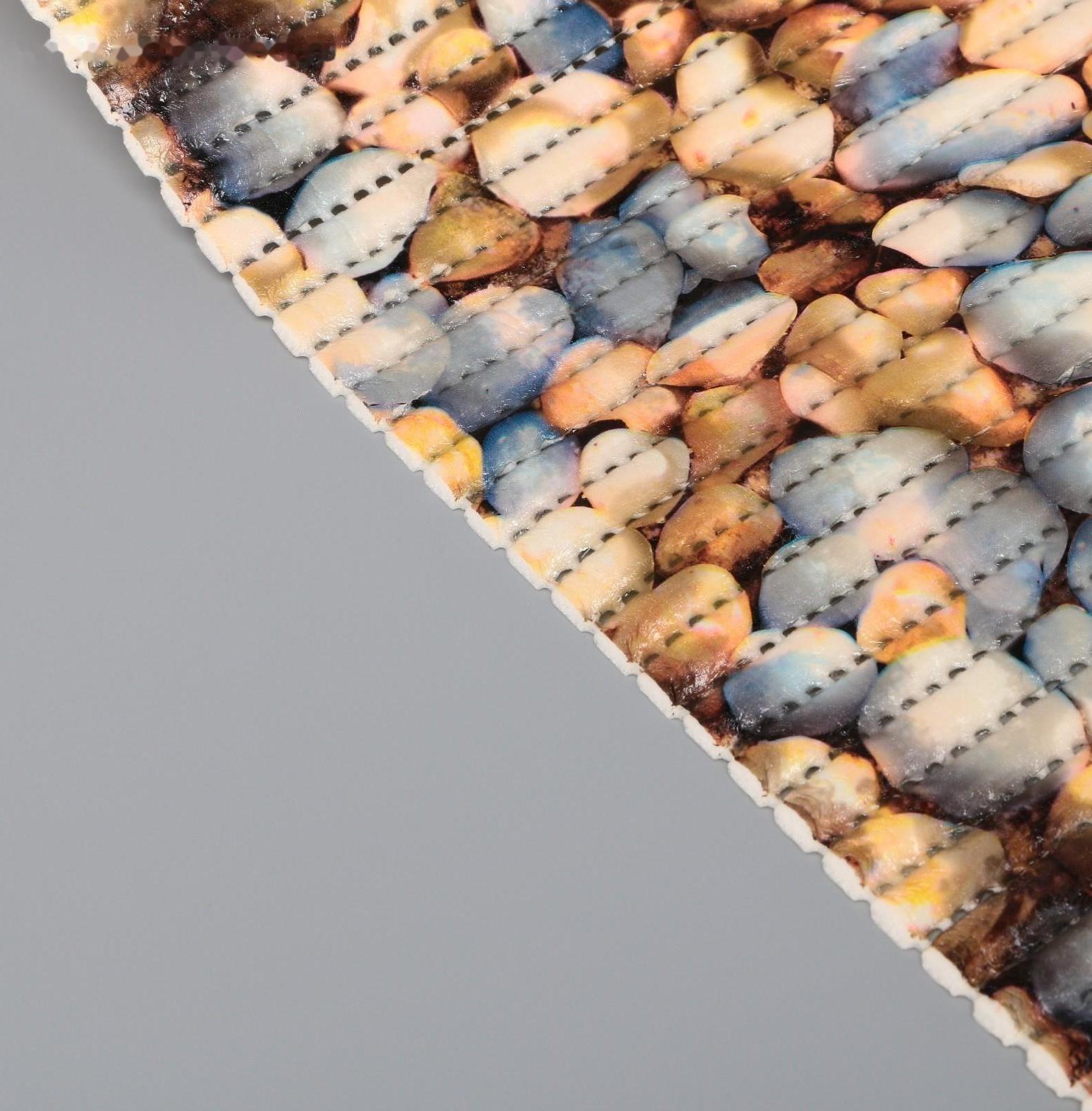 Коврик для ванной комнаты «Морское побережье», 0,65×15 м