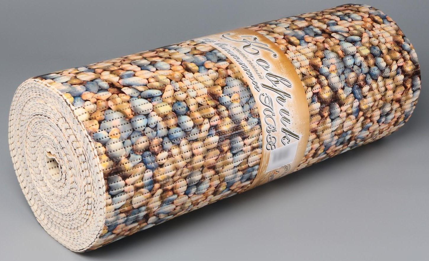 Коврик для ванной комнаты «Морское побережье», 0,65×15 м