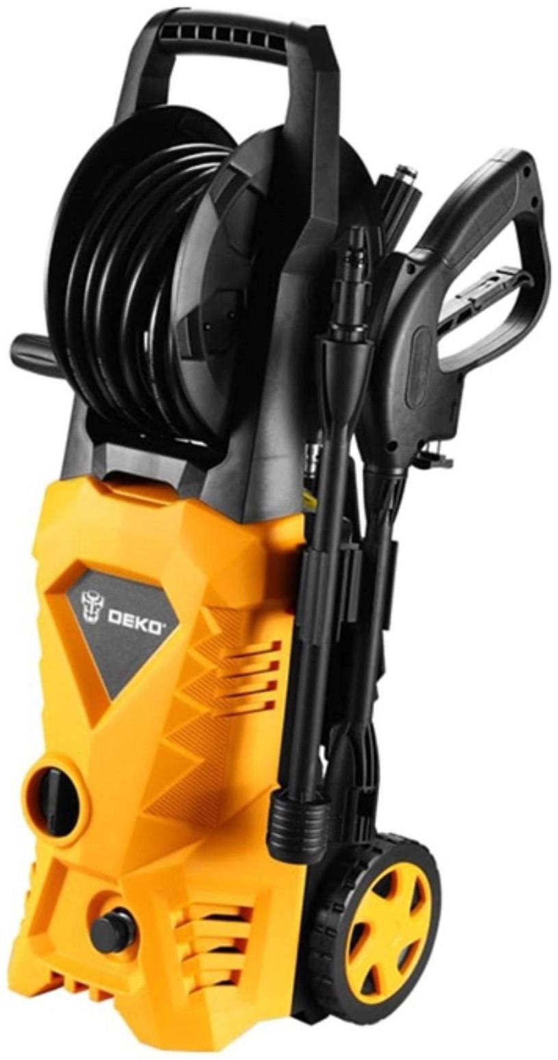 Мойка высокого давления DEKO DKCW150 PRO, 1800 Вт, 150 бар, 360 л/ч, шланг 5 м   9614245