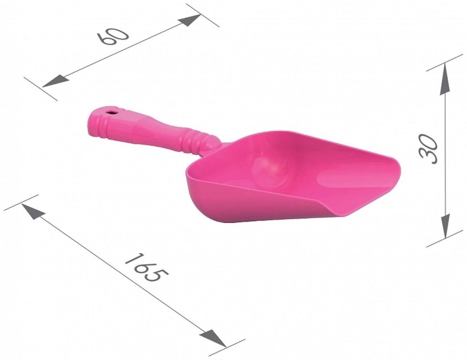 Набор для игры в песке №4: 3 формочки, ведро, совок