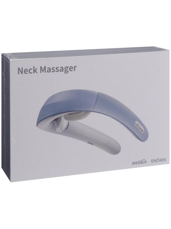 Массажер для шеи Jeeback Neck Massager G6, электрический, 5 Вт, 4 режима, от АКБ, белый