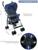 Коляска-трость Indigo BONO, синий