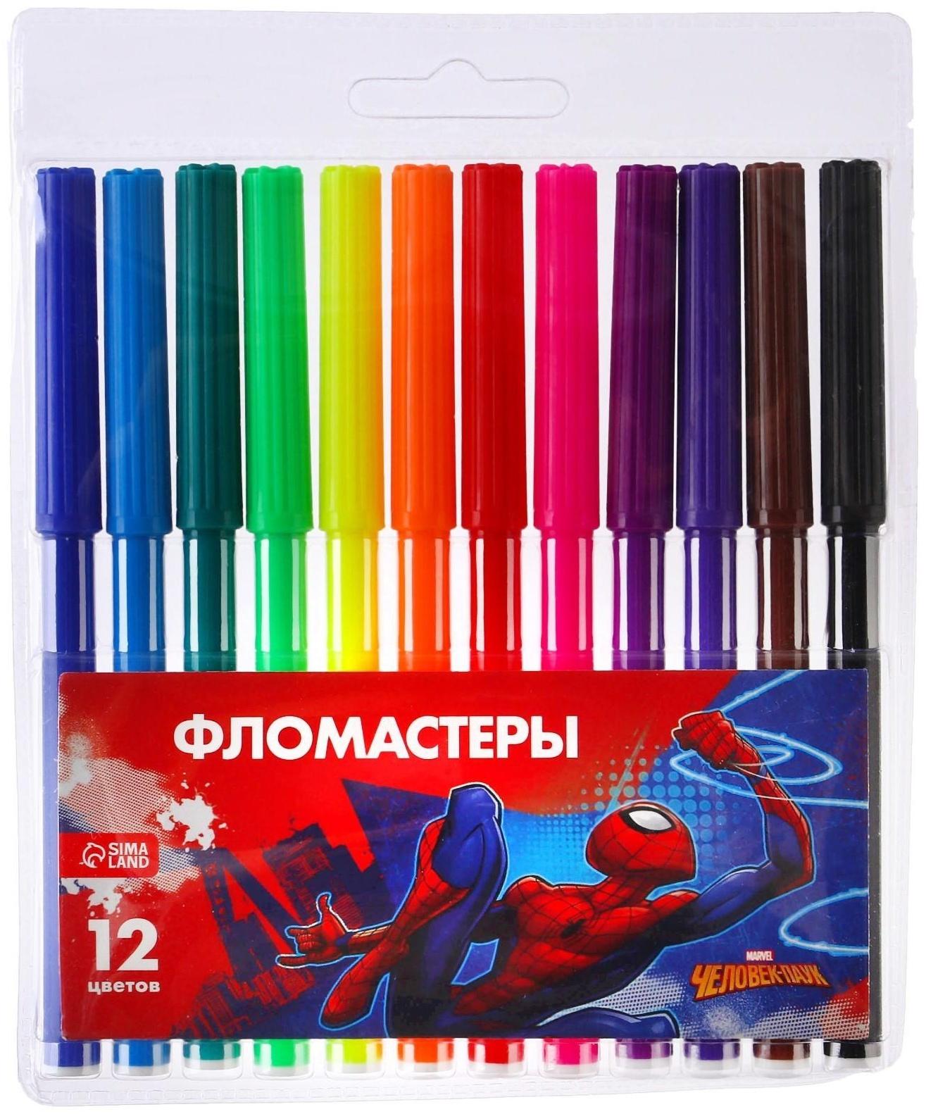 Подарочный набор для творчества, Человек Паук, 6 предметов