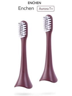Насадка для зубных щеток Enchen Aurora T+, в упаковке 2 шт, красная