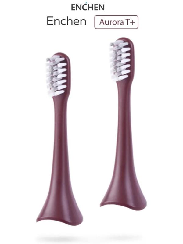 Насадка для зубных щеток Enchen Aurora T+, в упаковке 2 шт, красная