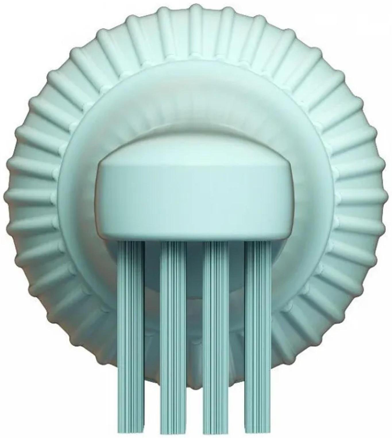 Насадки для зубных щеток Enchen Mint 5, в упаковке 2 шт, синяя