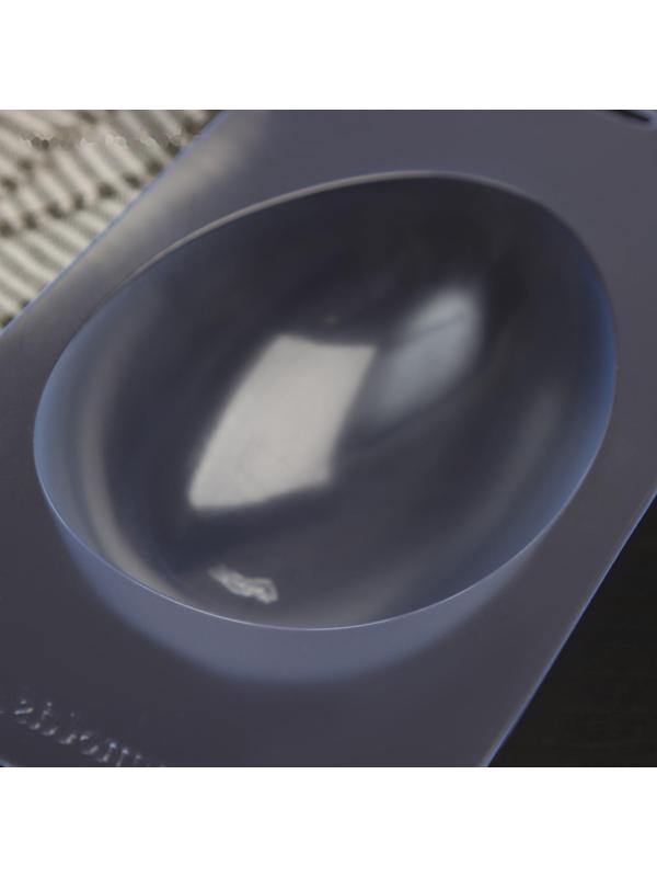 Форма для шоколада и конфет «Яйцо среднее», 13,5×9,4×4,7 см, цвет прозрачный