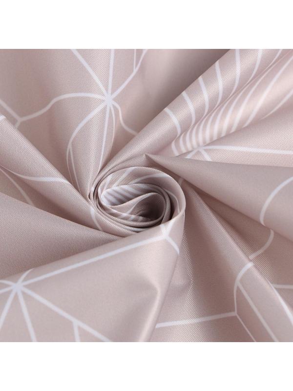 Штора для ванной Этель Geometry 145 х 180 см, полиэстер