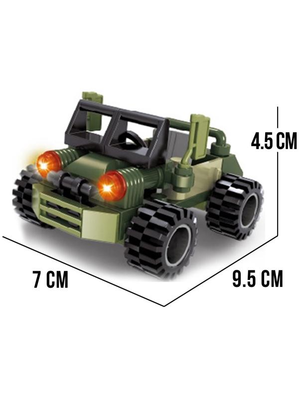 Конструктор Армия «Штурмовой внедорожник», 36 деталей
