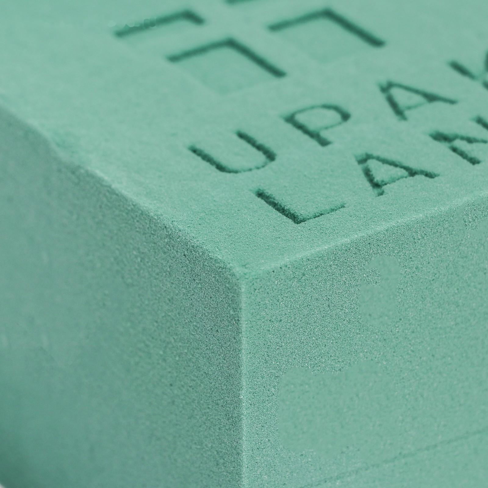 Губка флористическая для живых цветов «UPAK LAND» 22,5 Х 10,5 Х 7 см 10 шт.