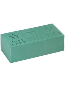 Губка флористическая для живых цветов «UPAK LAND» 22,5 Х 10,5 Х 7 см 10 шт.