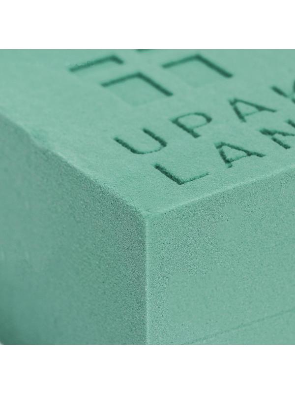Губка флористическая для живых цветов «UPAK LAND» 22,5 Х 10,5 Х 7 см 10 шт.