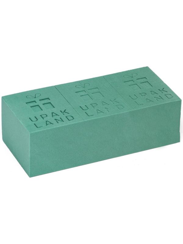 Губка флористическая для живых цветов «UPAK LAND» 22,5 Х 10,5 Х 7 см 10 шт.