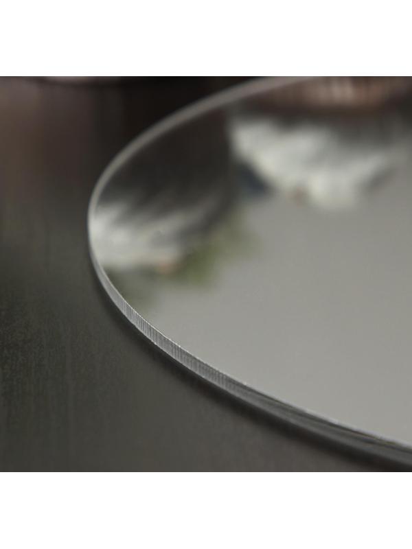 Подложка акриловая, круг d=24 см, h=0,3 см, цвет прозрачный