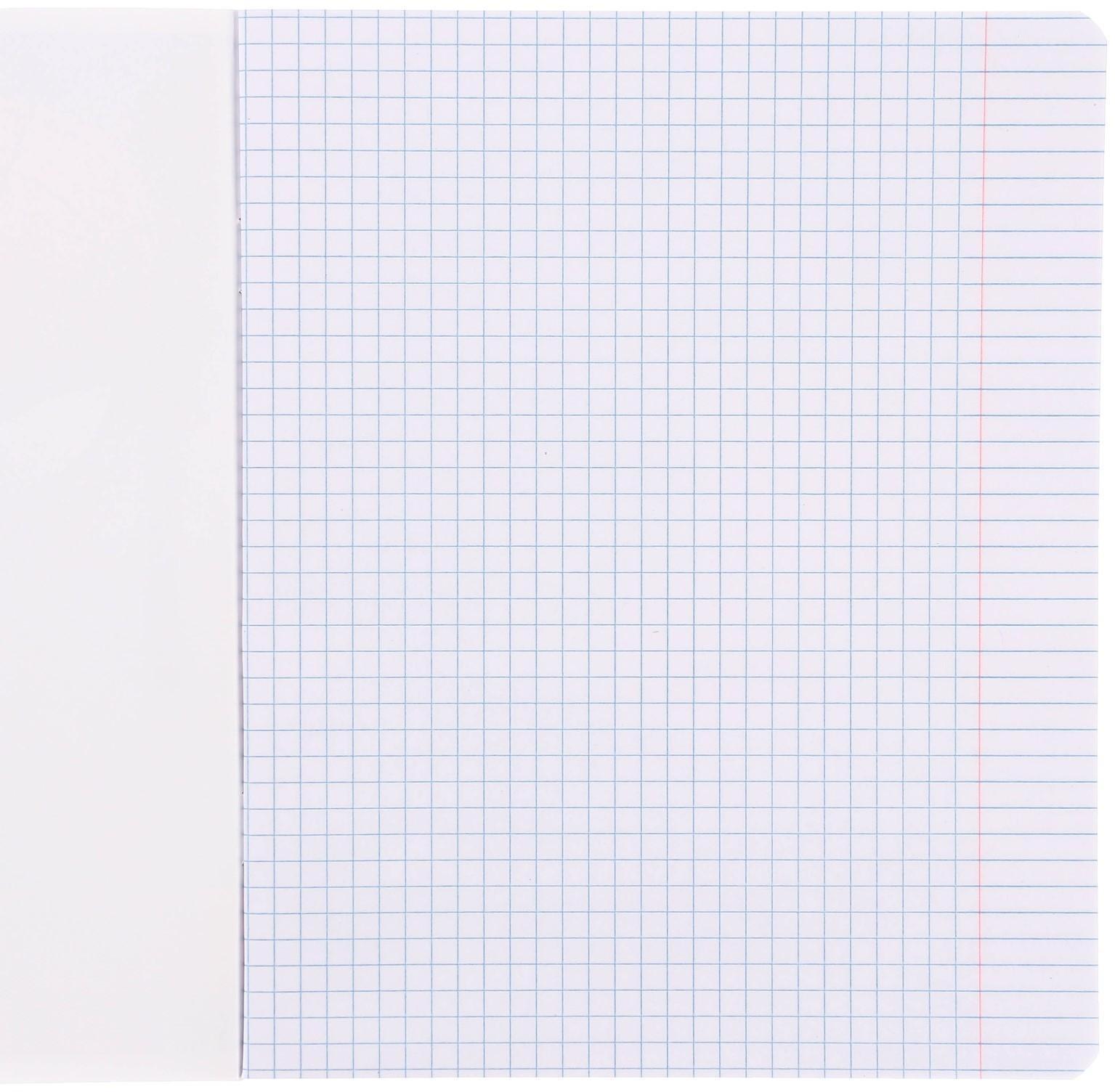 Тетрадь 24 листа, Личности, 5 видов, клетка, мелованная бумага, Мстители / Микс 10 шт.