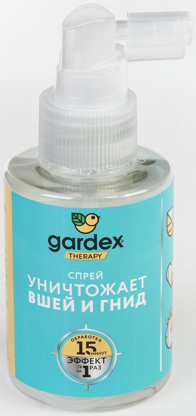 Спрей от вшей и гнид Gardex, средство педикулицидное, 80 мл