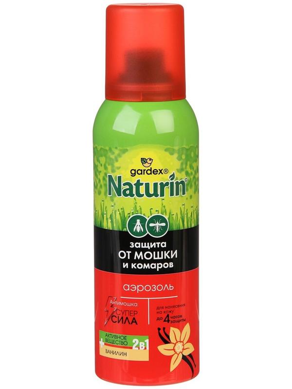 Аэрозоль Антимошка Gardex Naturin, Супер сила, 100 мл