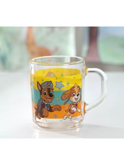Кружка детская «Щенячий патруль», 200 мл, стекло