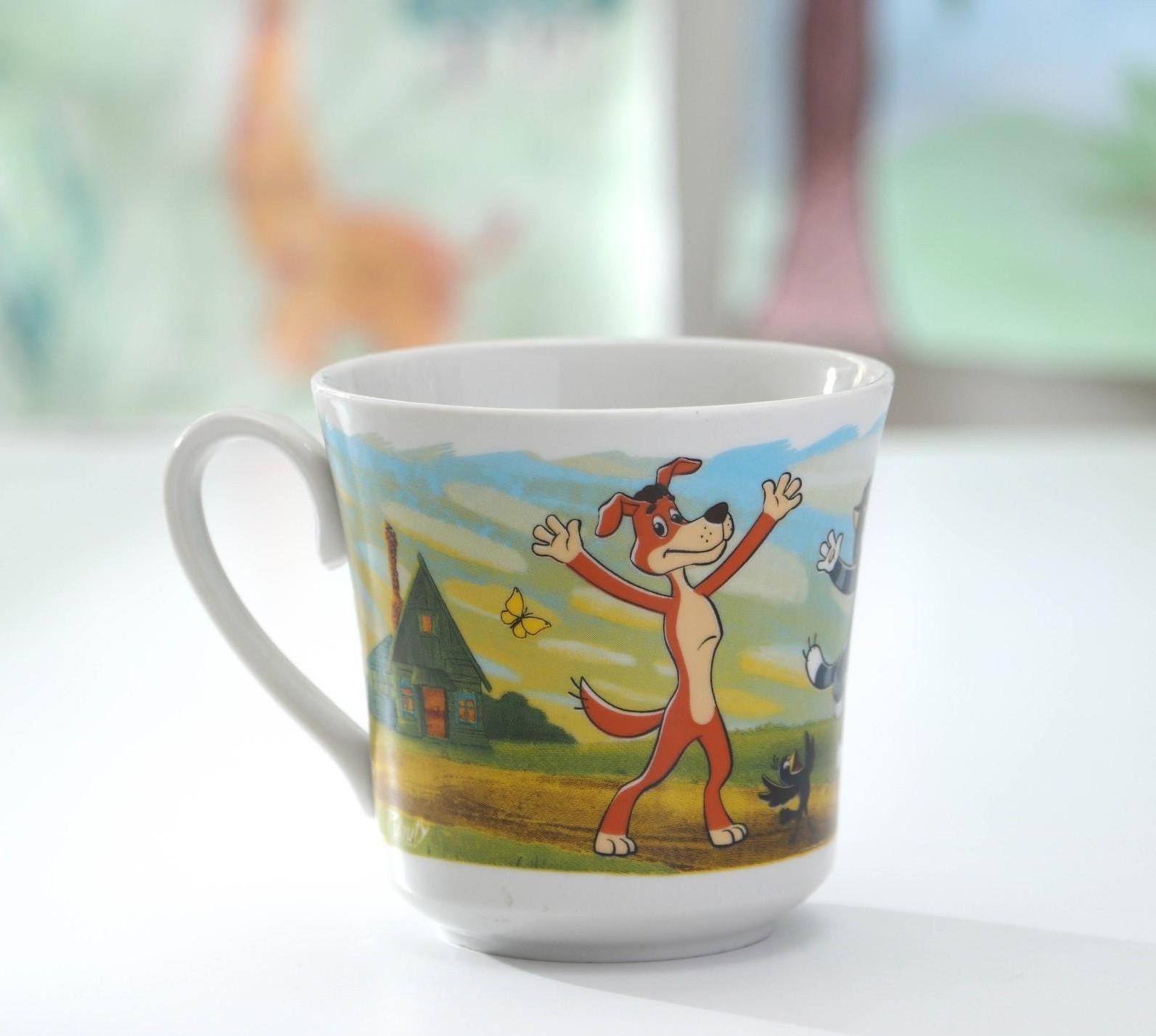 Кружка детская «Новое Простоквашино», 250 мл, фарфор