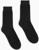 Набор мужских носков (3 пары), цвет чёрный, размер 27-29