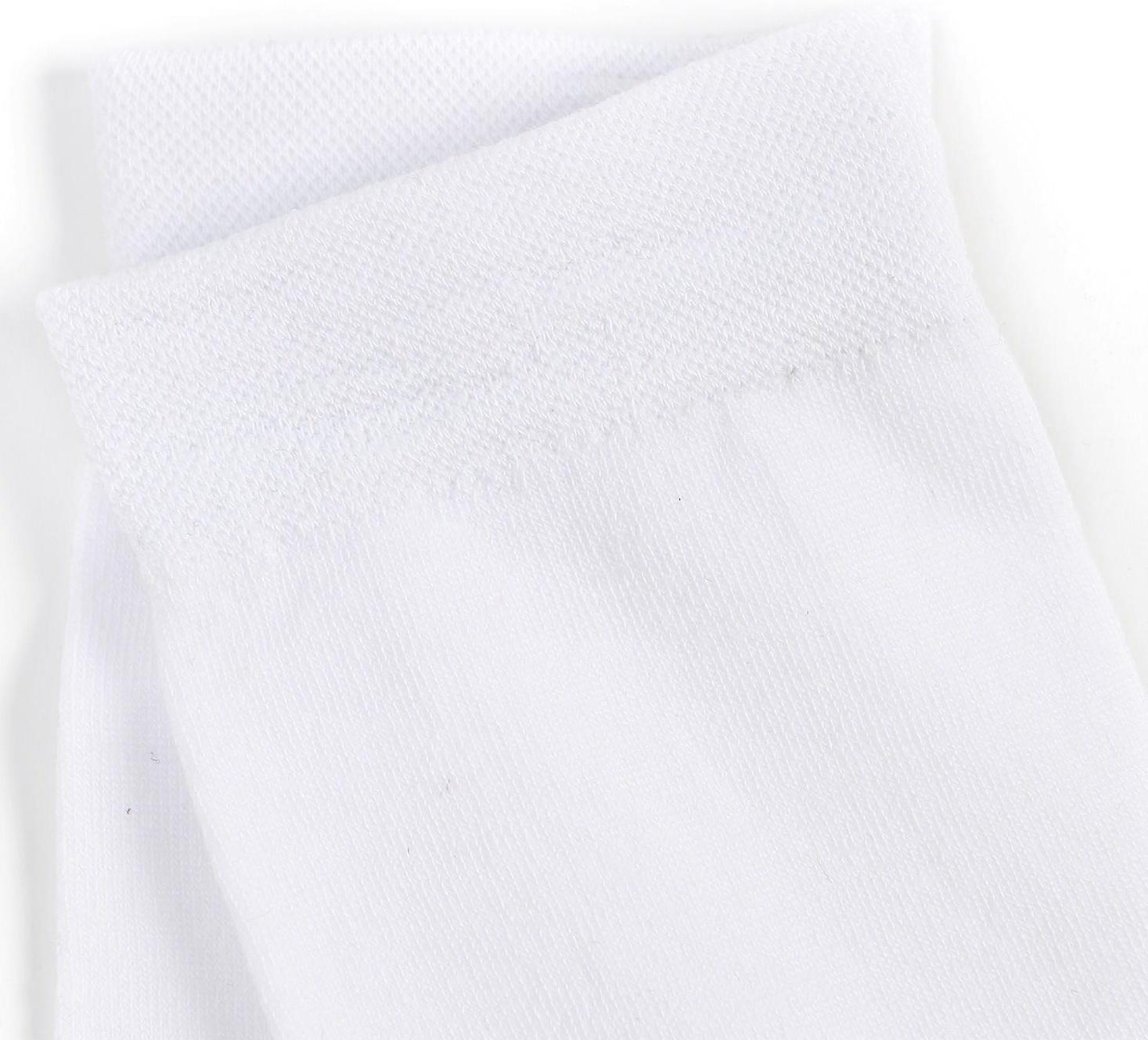 Набор мужских носков (3 пары), цвет белый, размер 27-29