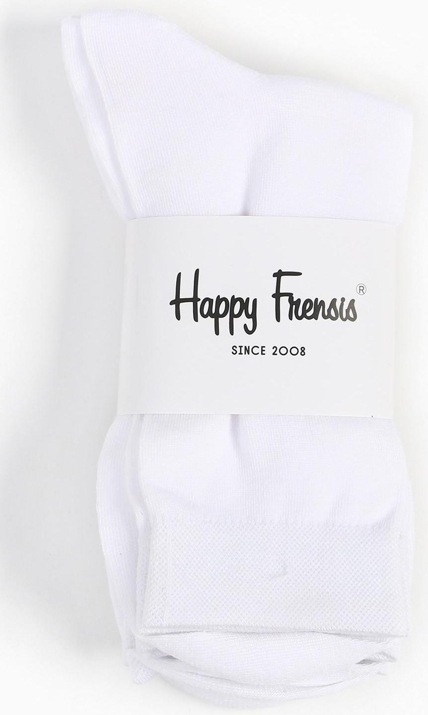 Набор мужских носков (3 пары), цвет белый, размер 27-29