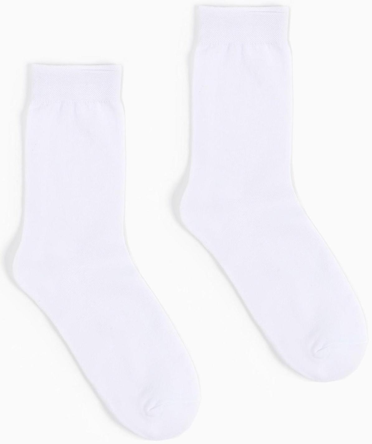 Набор мужских носков (3 пары), цвет белый, размер 27-29