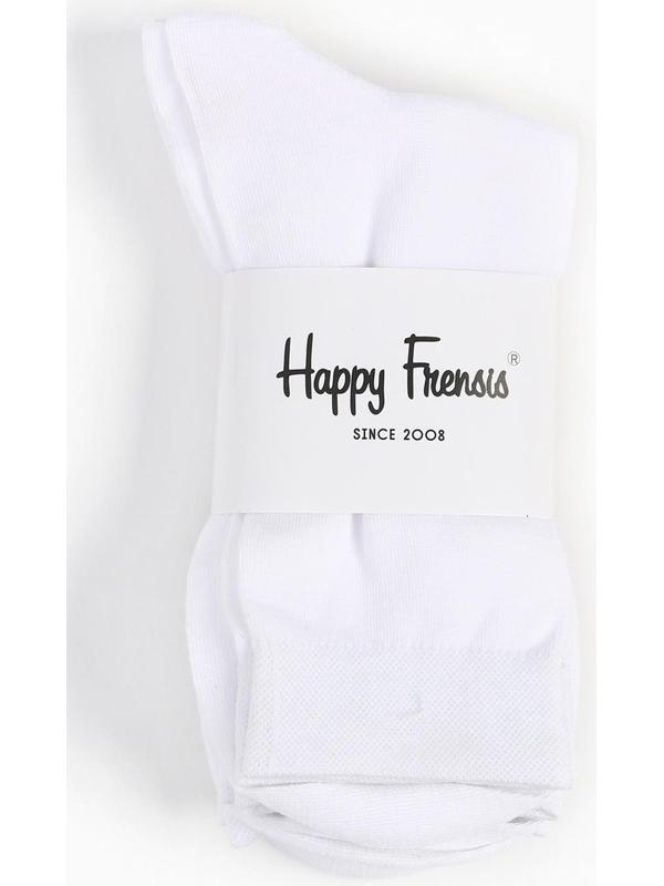 Набор мужских носков (3 пары), цвет белый, размер 27-29