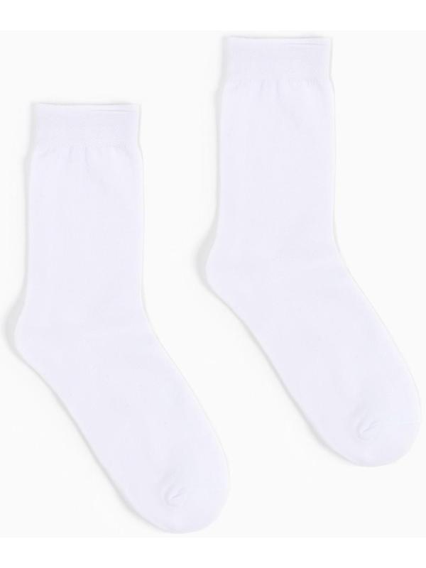 Набор мужских носков (3 пары), цвет белый, размер 27-29