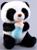 Мягкая игрушка «Панда», малыш с аксессуарами