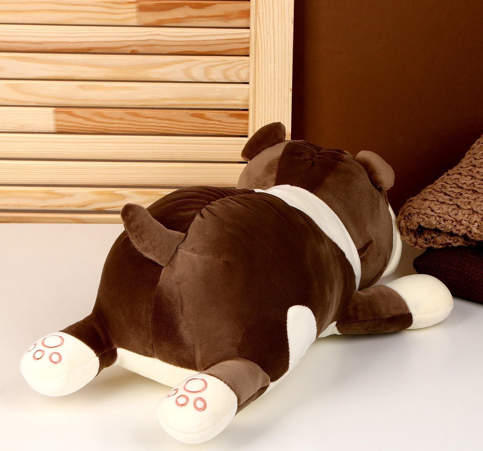 Мягкая игрушка-подушка «Собака», 40 см, цвета МИКС